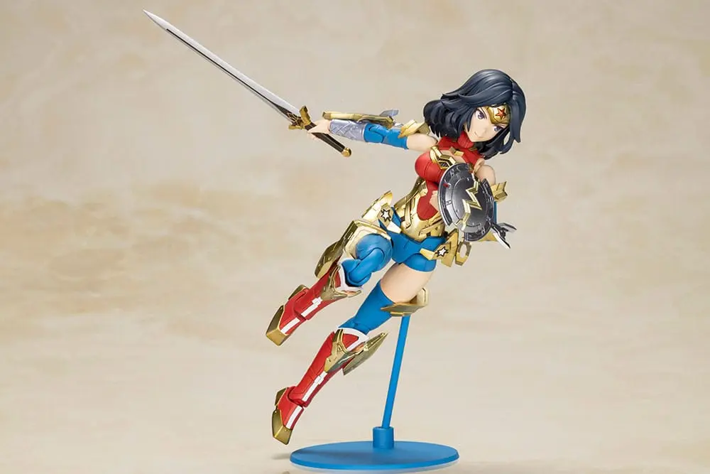 DC Comics Cross Frame Girl plastová modelová stavebnice Wonder Woman Humikane Shimada Ver. 16 cm fotografii produktu