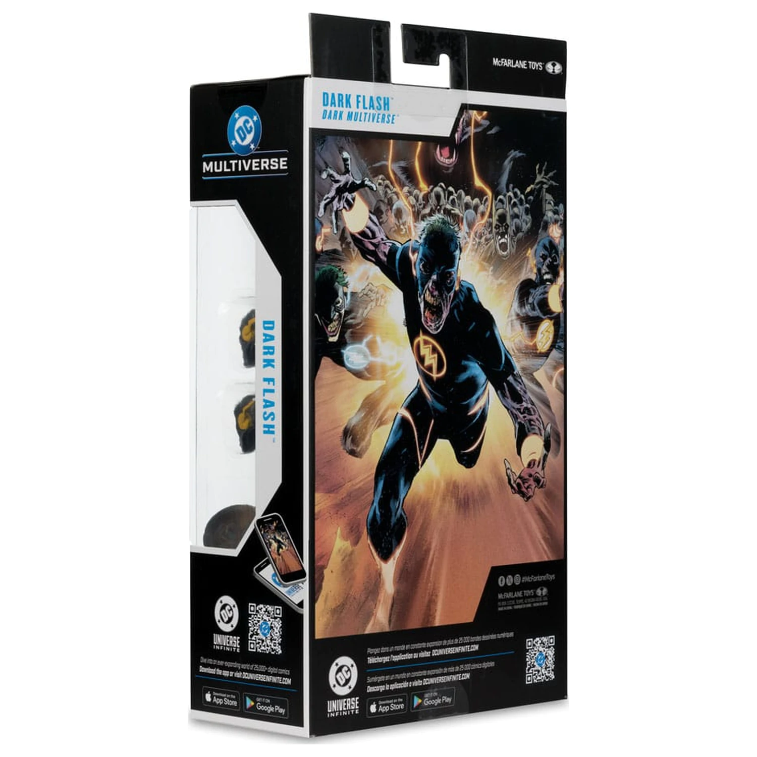 DC Comics DC Multiverse akční figurka Dark Flash (Dark Mulitverse) (Red Platinum Edition) 18 cm fotografii produktu