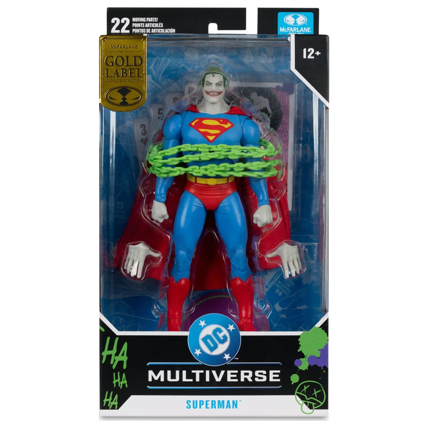DC Comics DC Multiverse akční figurka Superman (Superman #9) (Jokerized) (Gold Label) 18 cm fotografii produktu