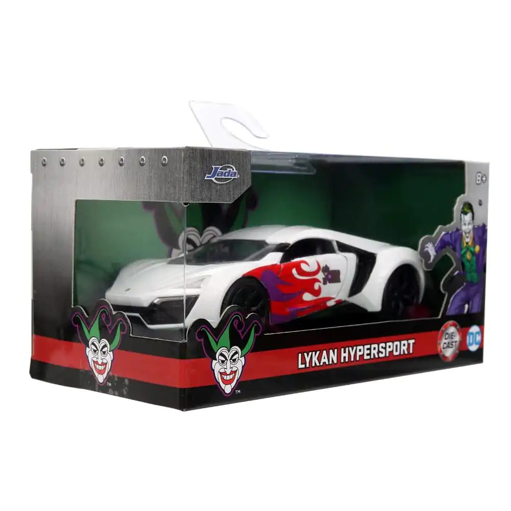 DC Comics Diecast Model 1/32 Lykan Hypersport Joker – kovový model fotografii produktu