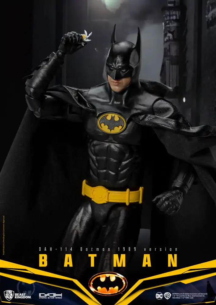 DC Comics Dynamic 8ction Heroes Akční figurka 1/9 Batman 1989 Ver. 21 cm fotografii produktu