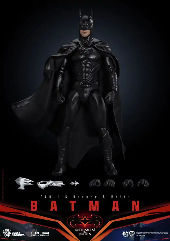 DC Comics Dynamic 8ction Heroes Akční figurka 1/9 Batman (Batman & Robin) 21 cm fotografii produktu