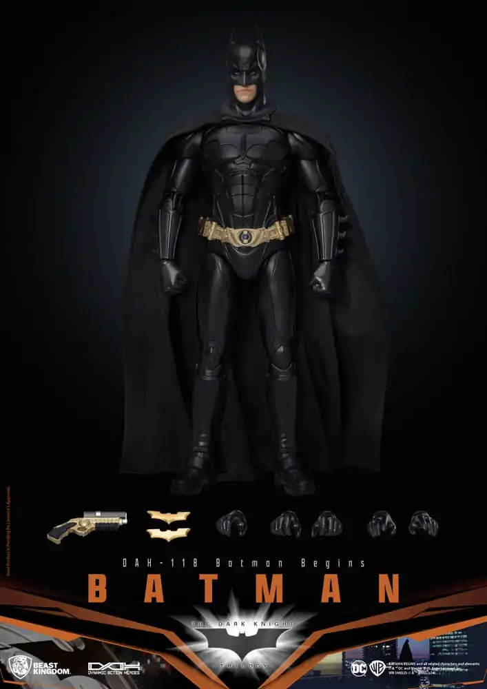 DC Comics Dynamic 8ction Heroes Akční figurka 1/9 Batman (Batman Begins) 21 cm fotografii produktu