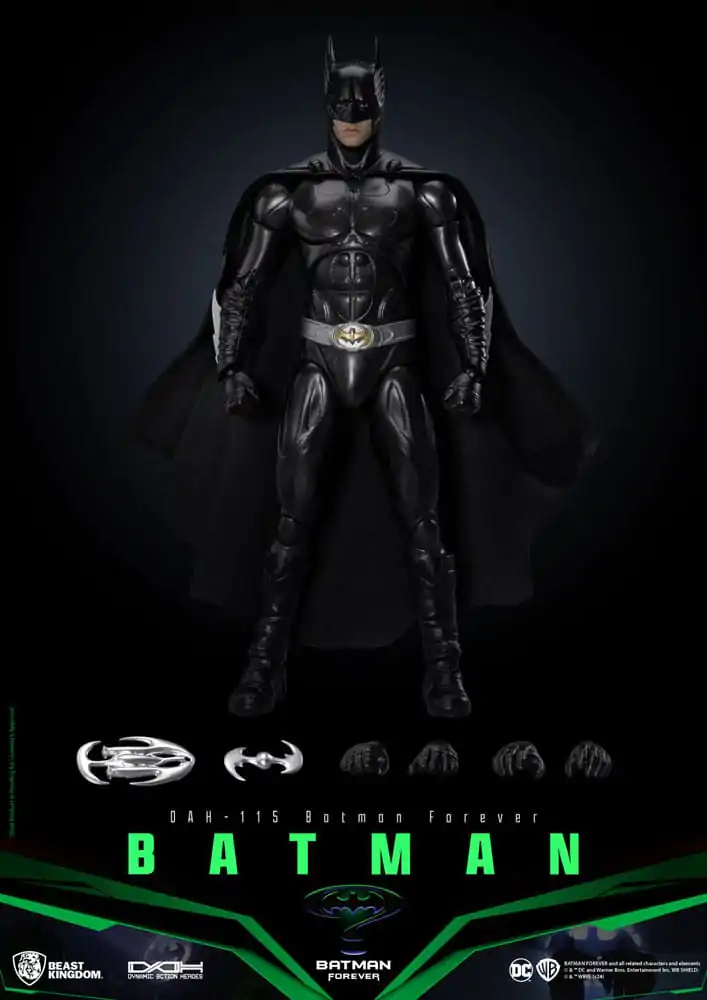 DC Comics Dynamic 8ction Heroes Akční figurka 1/9 Batman (Batman Forever) 21 cm fotografii produktu