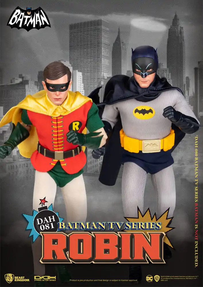 DC Comics Dynamic 8ction Heroes akční figurka 1/9 Batman TV Series Robin 24 cm fotografii produktu