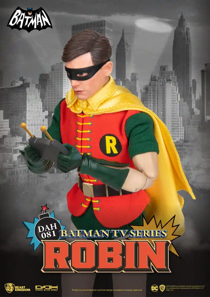 DC Comics Dynamic 8ction Heroes akční figurka 1/9 Batman TV Series Robin 24 cm fotografii produktu