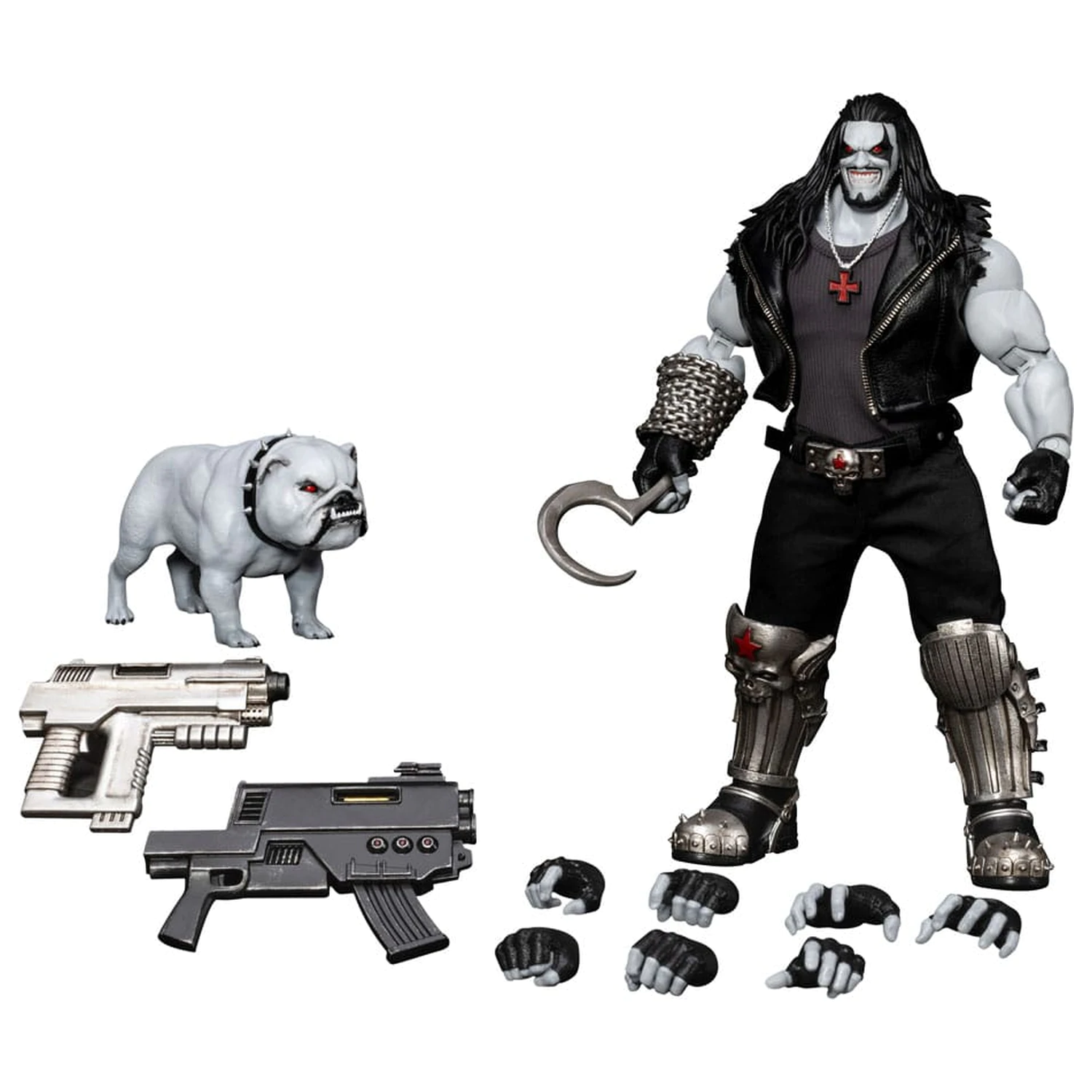 DC Comics Dynamic 8ction Heroes akční figurka 1/9 Lobo Deluxe Verze 23 cm fotografii produktu