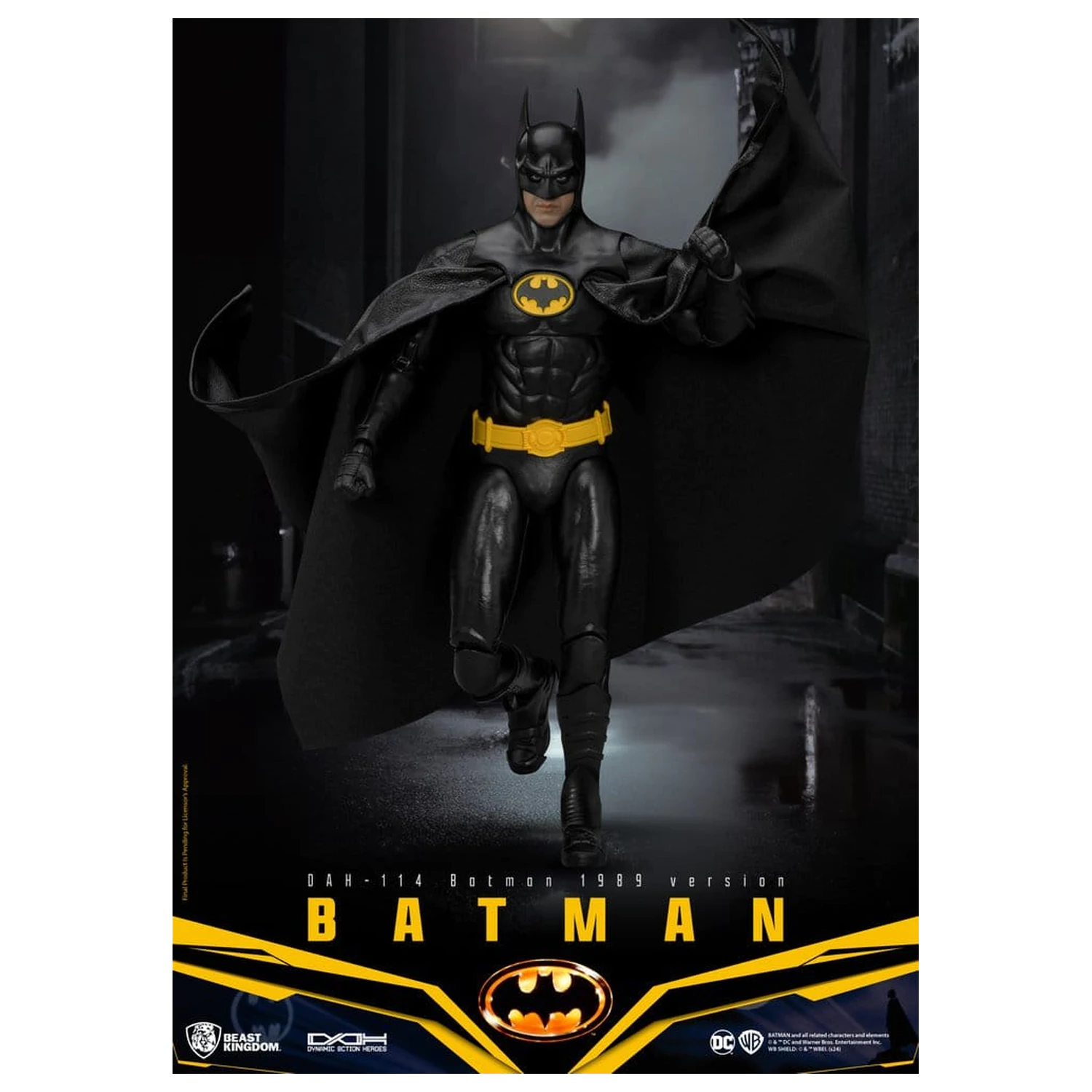 DC Comics Dynamic 8ction Heroes akční figurka Batman 1989 Standard Version 21 cm fotografii produktu