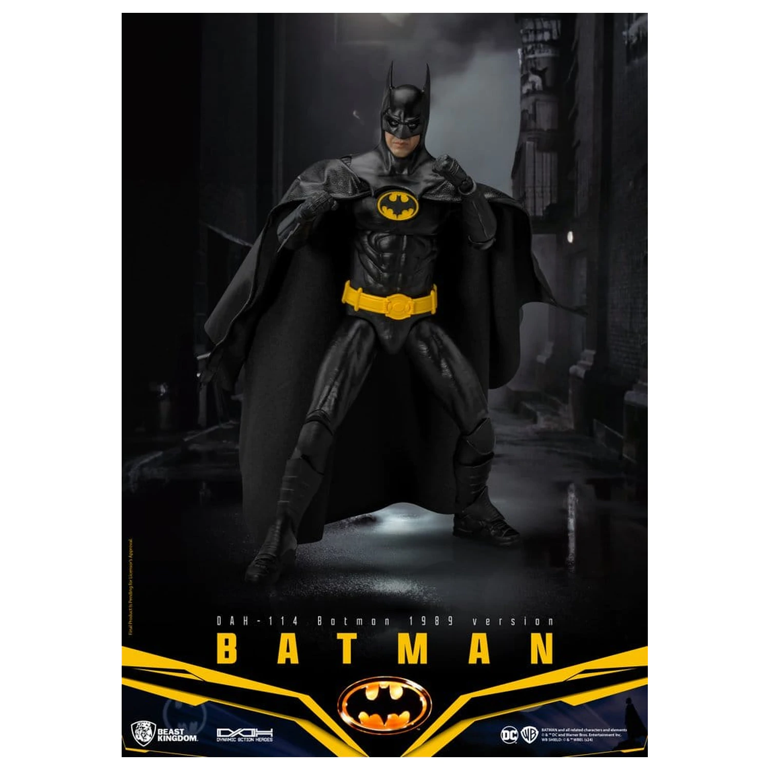 DC Comics Dynamic 8ction Heroes akční figurka Batman 1989 Standard Version 21 cm fotografii produktu