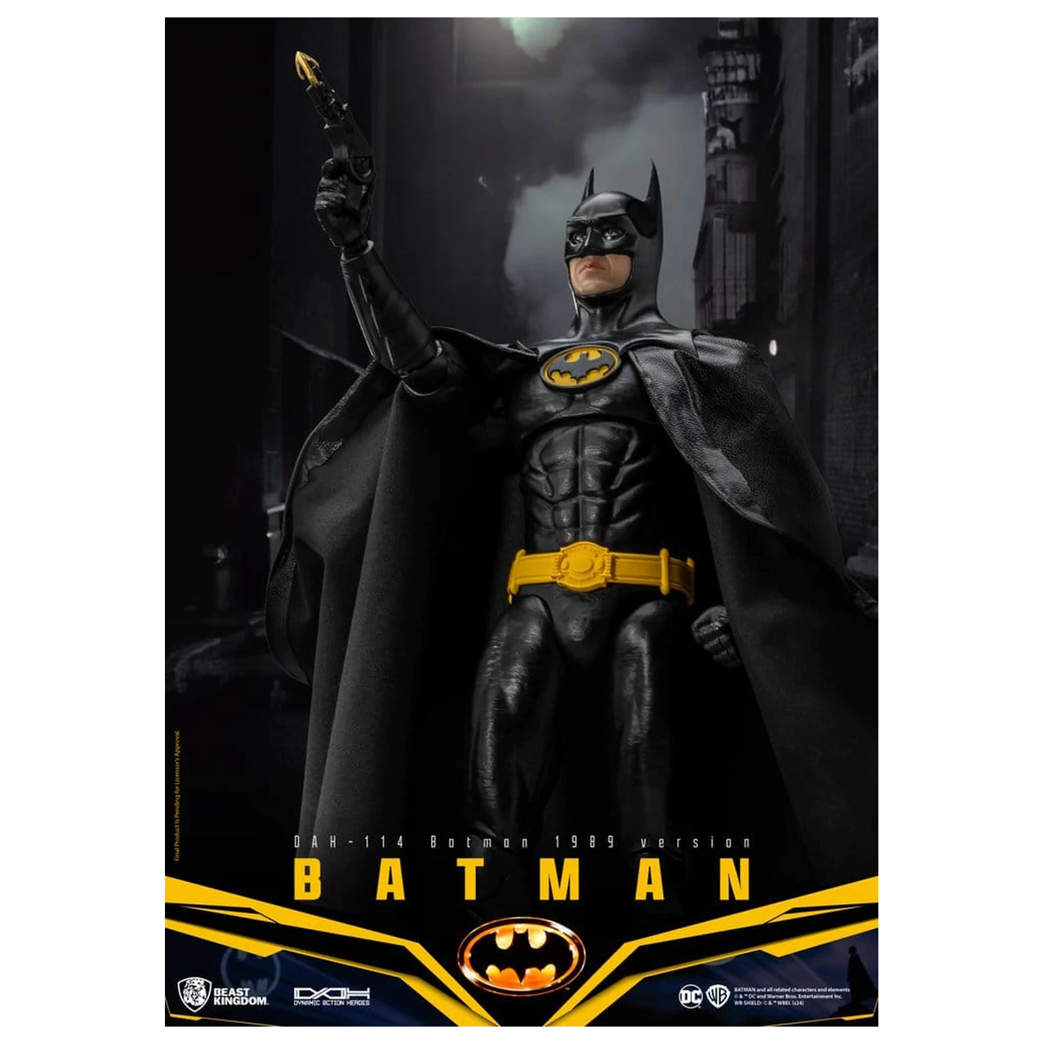 DC Comics Dynamic 8ction Heroes akční figurka Batman 1989 Standard Version 21 cm fotografii produktu
