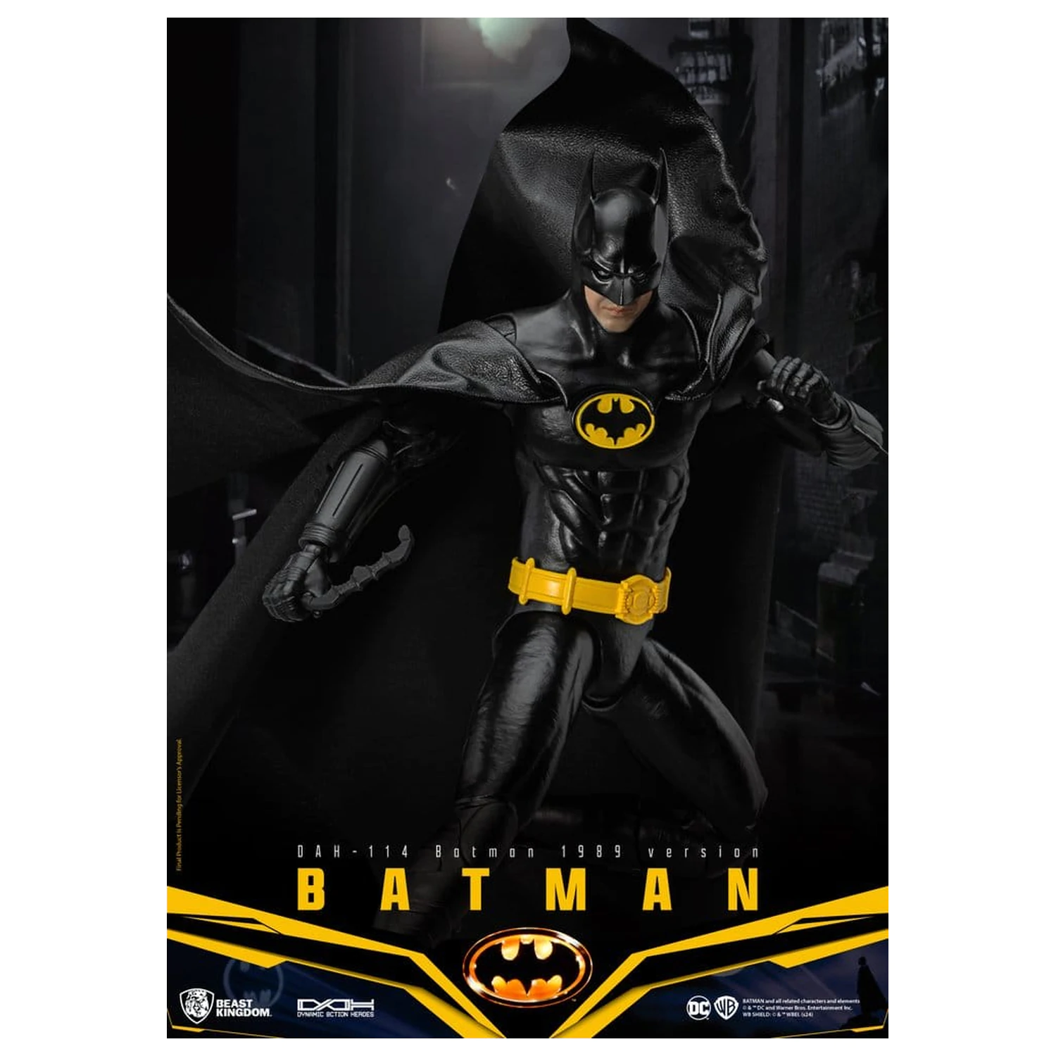 DC Comics Dynamic 8ction Heroes akční figurka Batman 1989 Standard Version 21 cm fotografii produktu
