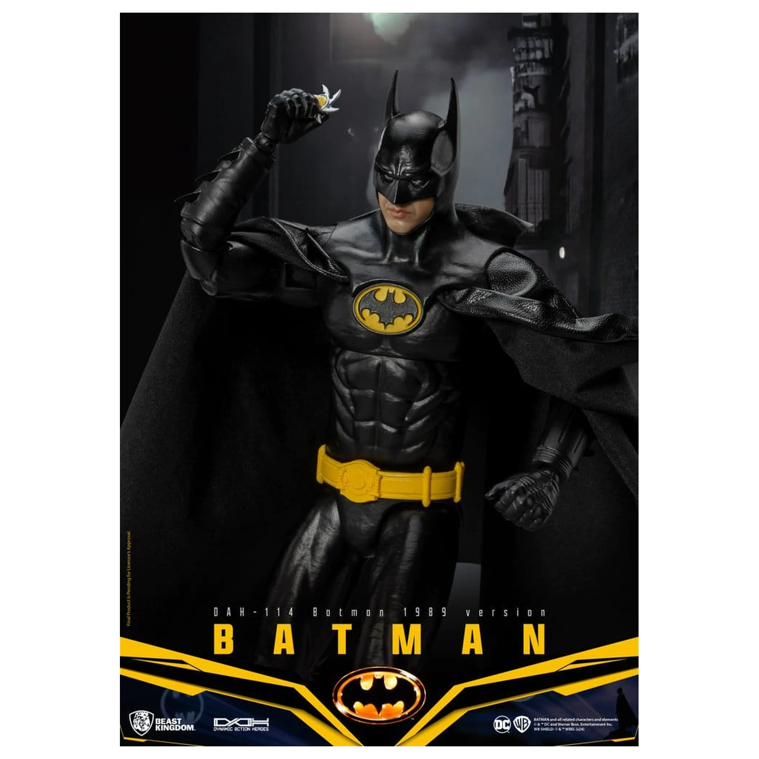 DC Comics Dynamic 8ction Heroes akční figurka Batman 1989 Standard Version 21 cm fotografii produktu