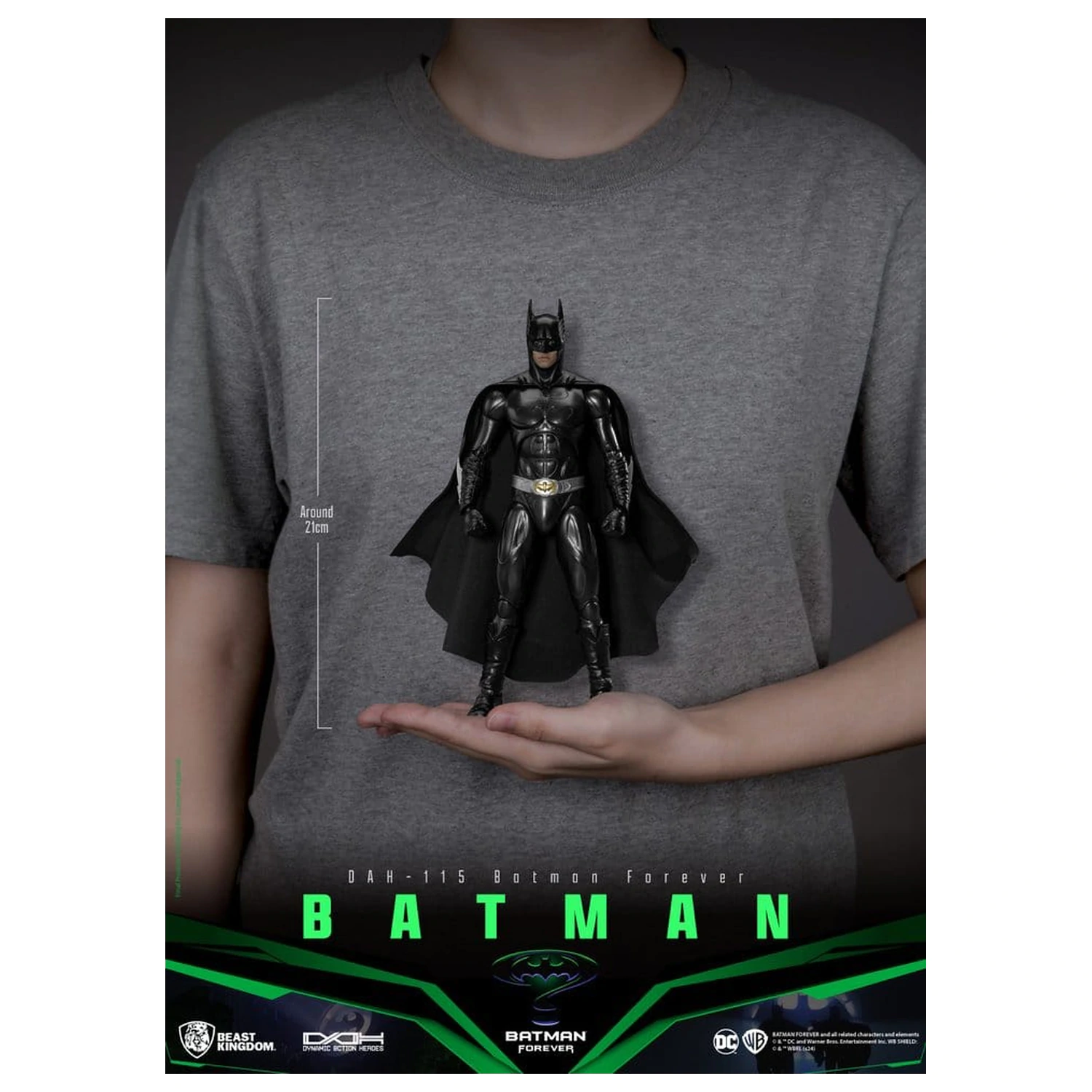 DC Comics Dynamic 8ction Heroes akční figurka Batman (Batman Forever) 21 cm fotografii produktu