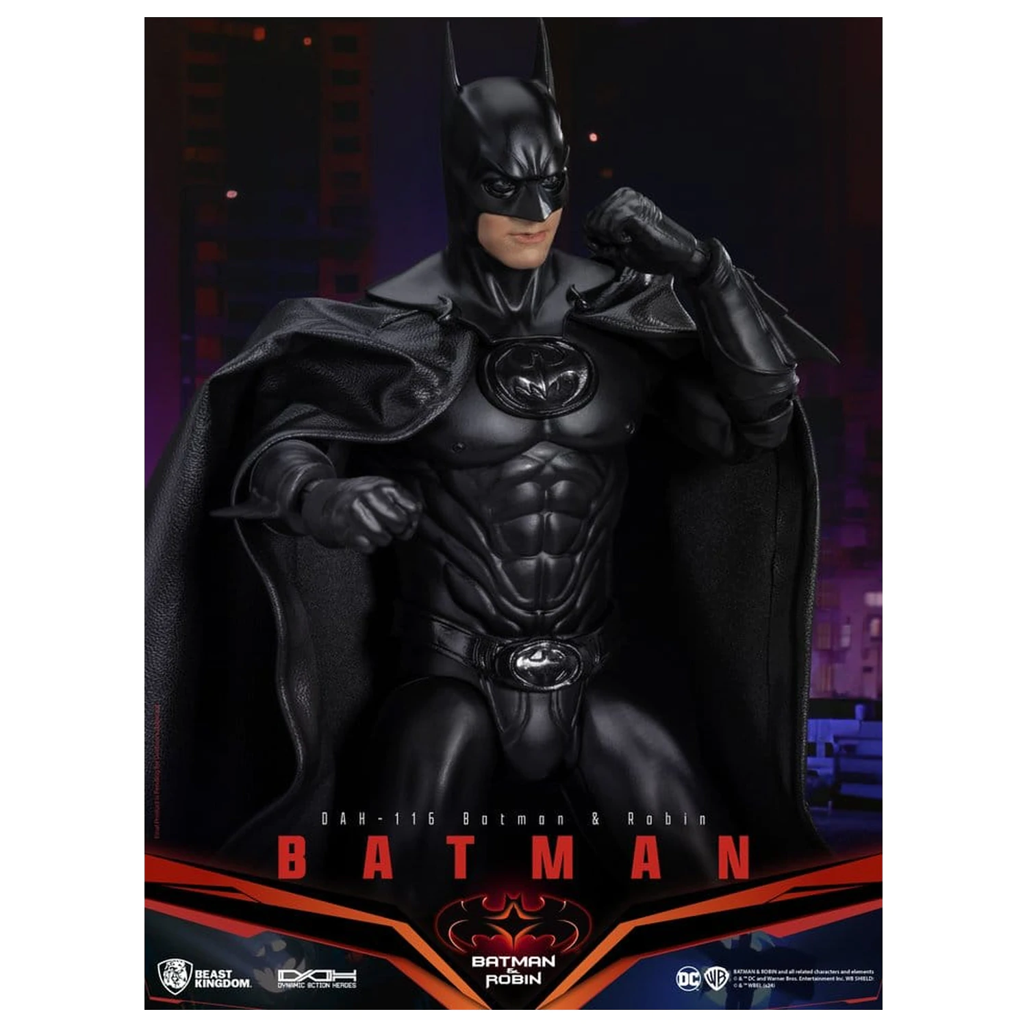 DC Comics Dynamic 8ction Heroes akční figurka Batman (Batman & Robin) 21 cm fotografii produktu