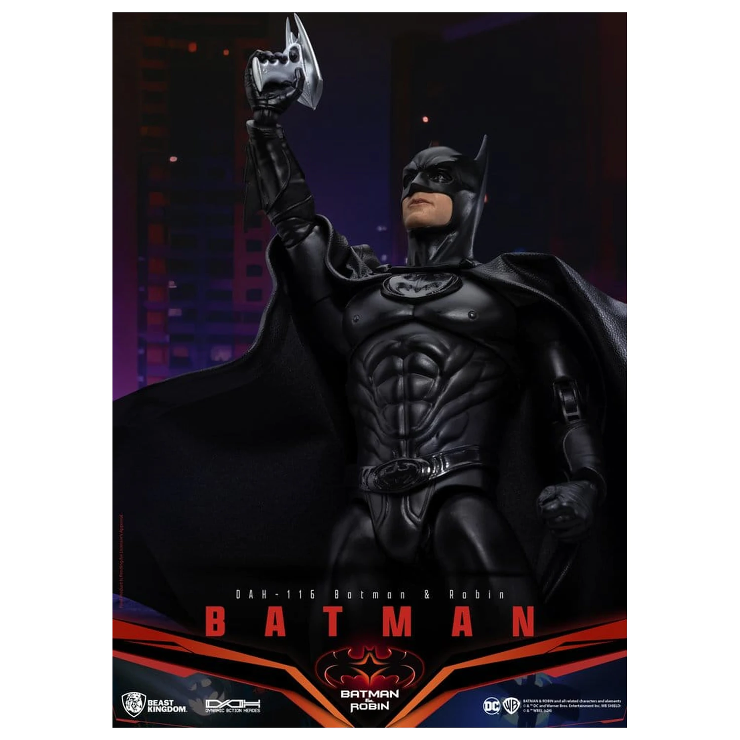 DC Comics Dynamic 8ction Heroes akční figurka Batman (Batman & Robin) 21 cm fotografii produktu
