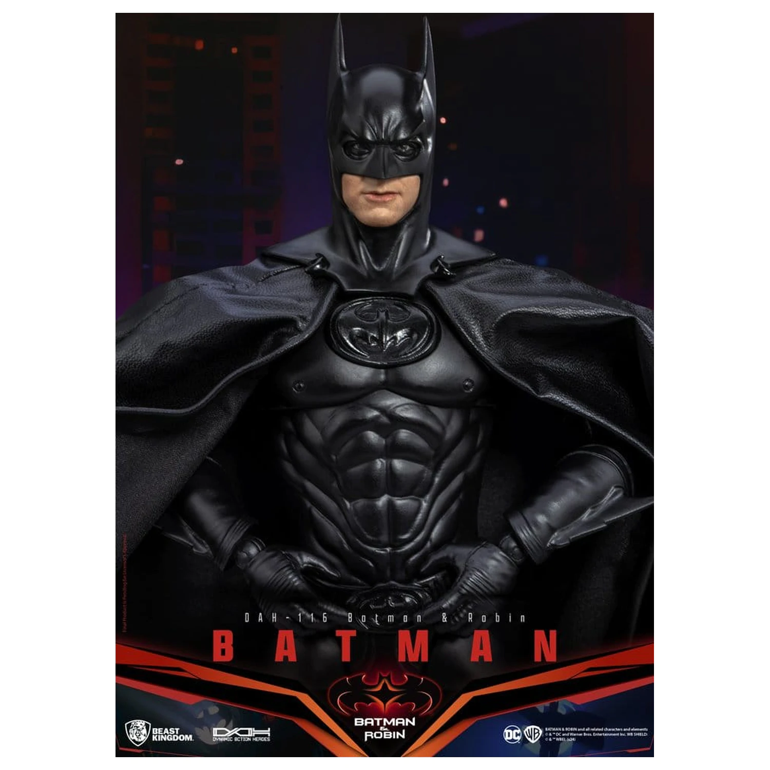 DC Comics Dynamic 8ction Heroes akční figurka Batman (Batman & Robin) 21 cm fotografii produktu