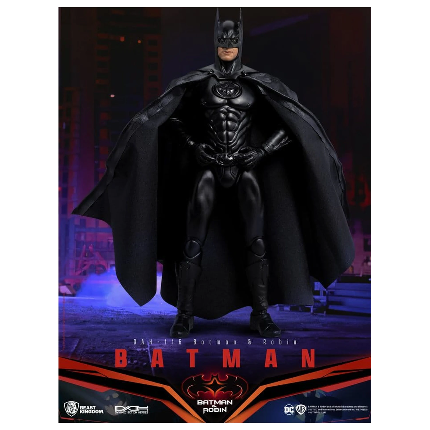 DC Comics Dynamic 8ction Heroes akční figurka Batman (Batman & Robin) 21 cm fotografii produktu
