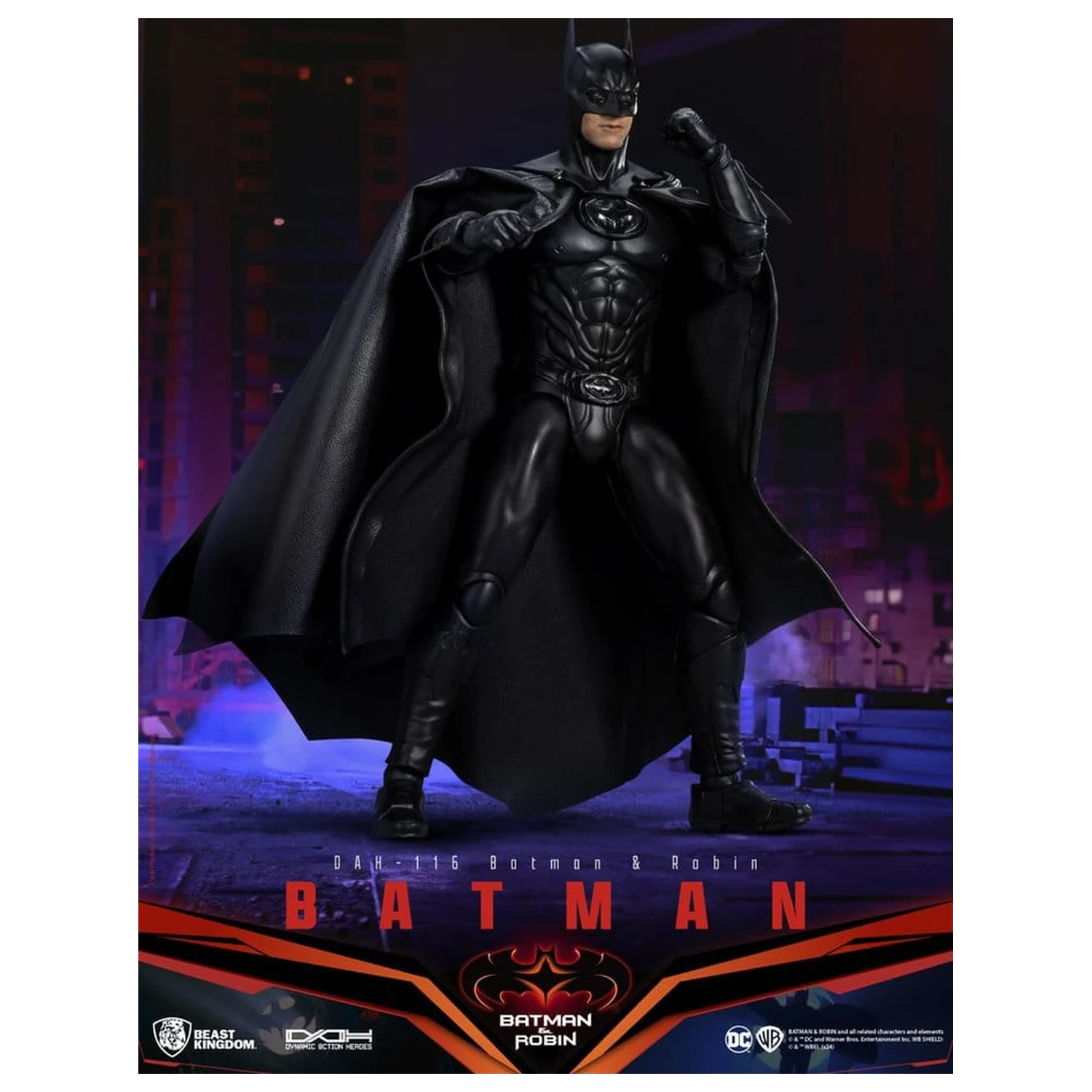 DC Comics Dynamic 8ction Heroes akční figurka Batman (Batman & Robin) 21 cm fotografii produktu
