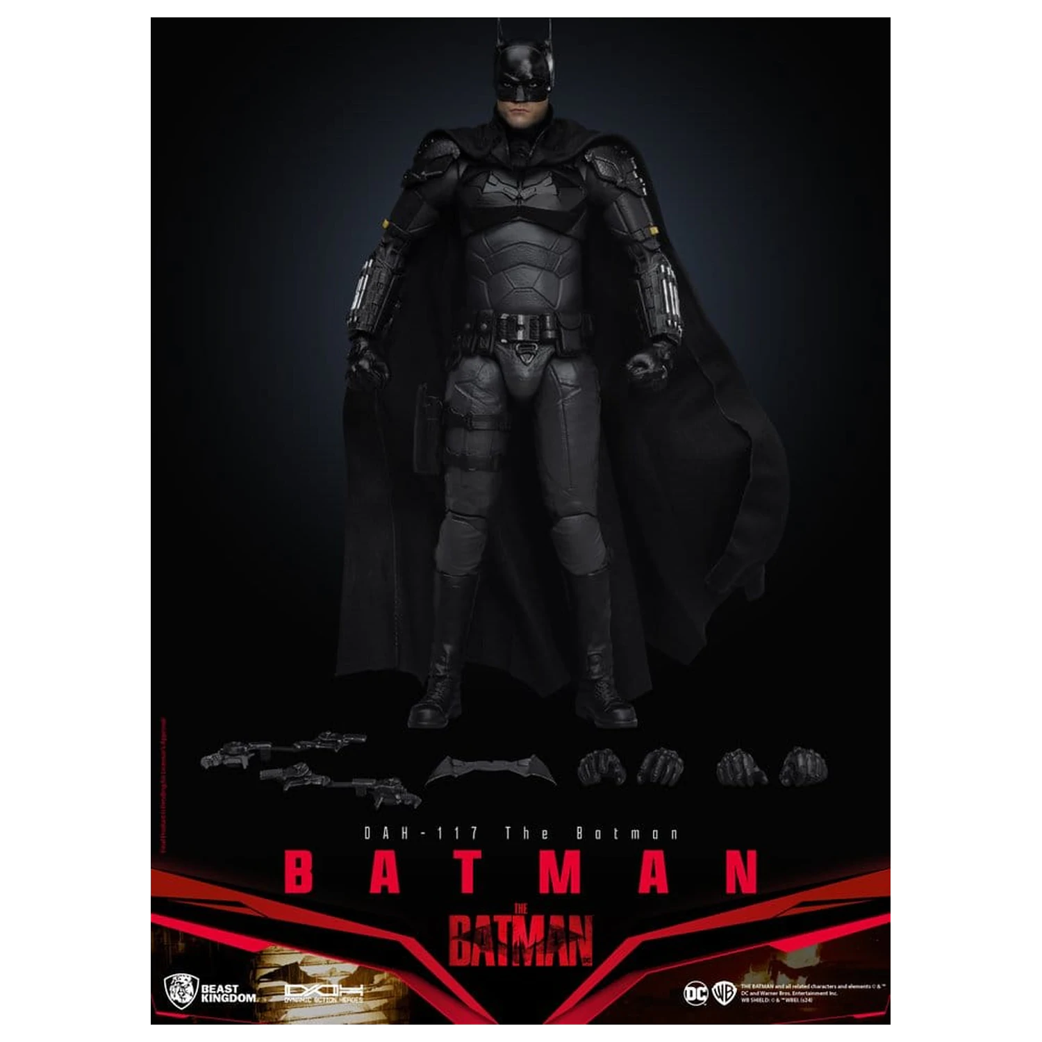 DC Comics Dynamic 8ction Heroes akční figurka Batman (The Batman) 21 cm fotografii produktu