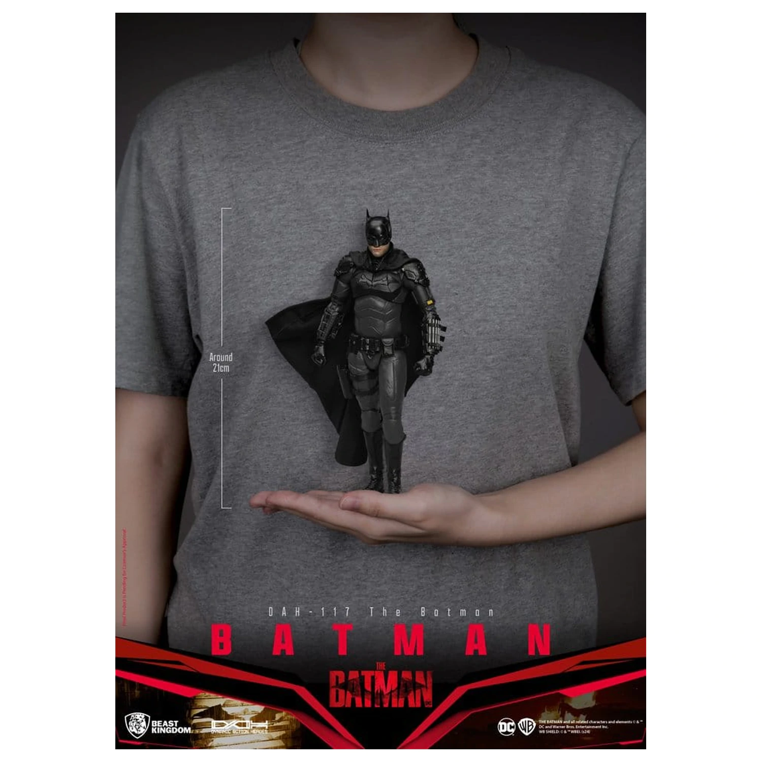 DC Comics Dynamic 8ction Heroes akční figurka Batman (The Batman) 21 cm fotografii produktu