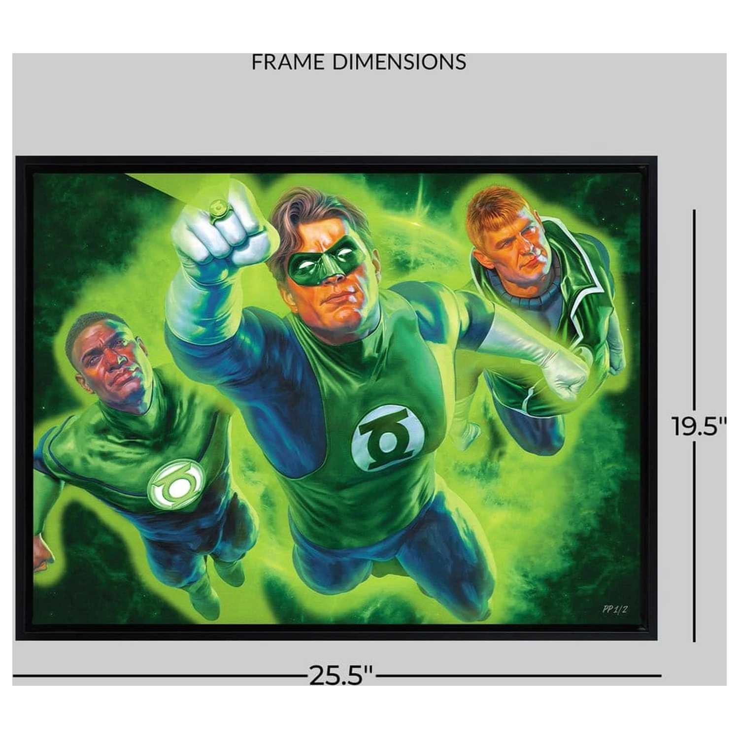 DC Comics umělecký tisk Green Lantern 61 x 41 cm - nezarámovaný fotografii produktu