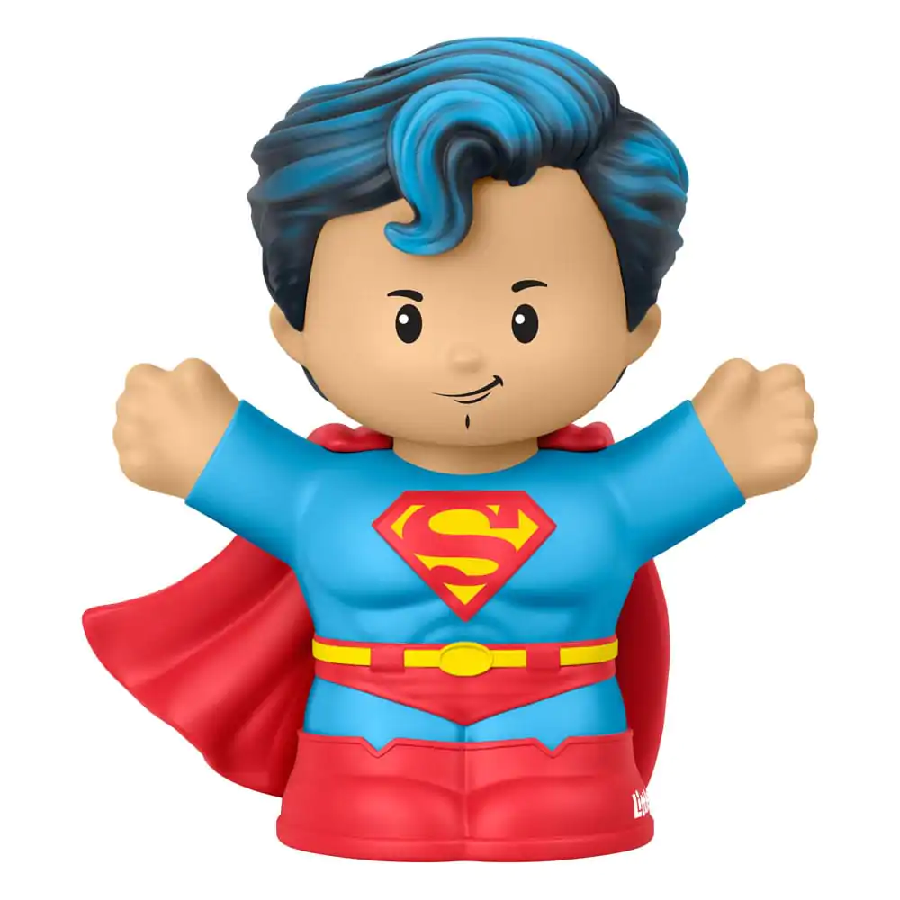 DC Comics Fisher-Price Little People Sběratelské mini figurky sada 4 kusů Superman: Through the Ages 7 cm fotografii produktu