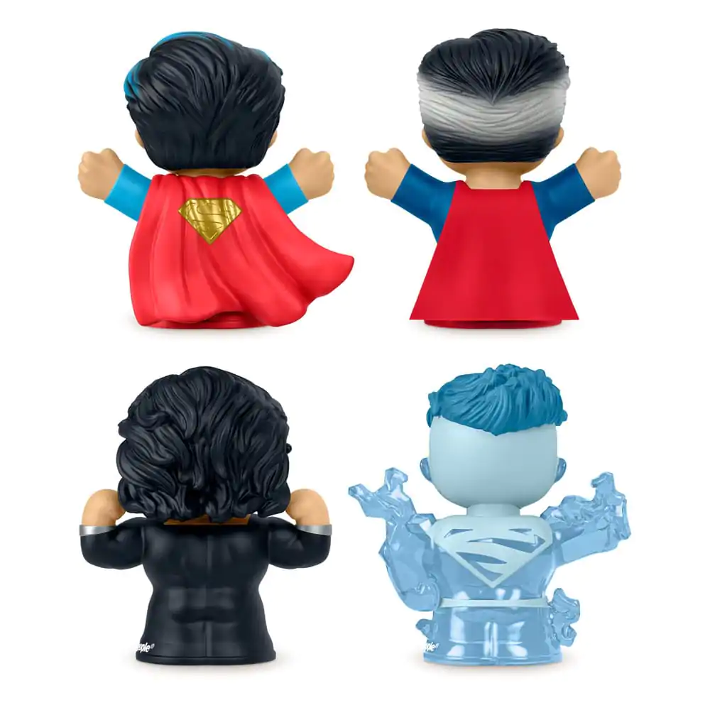 DC Comics Fisher-Price Little People Sběratelské mini figurky sada 4 kusů Superman: Through the Ages 7 cm fotografii produktu