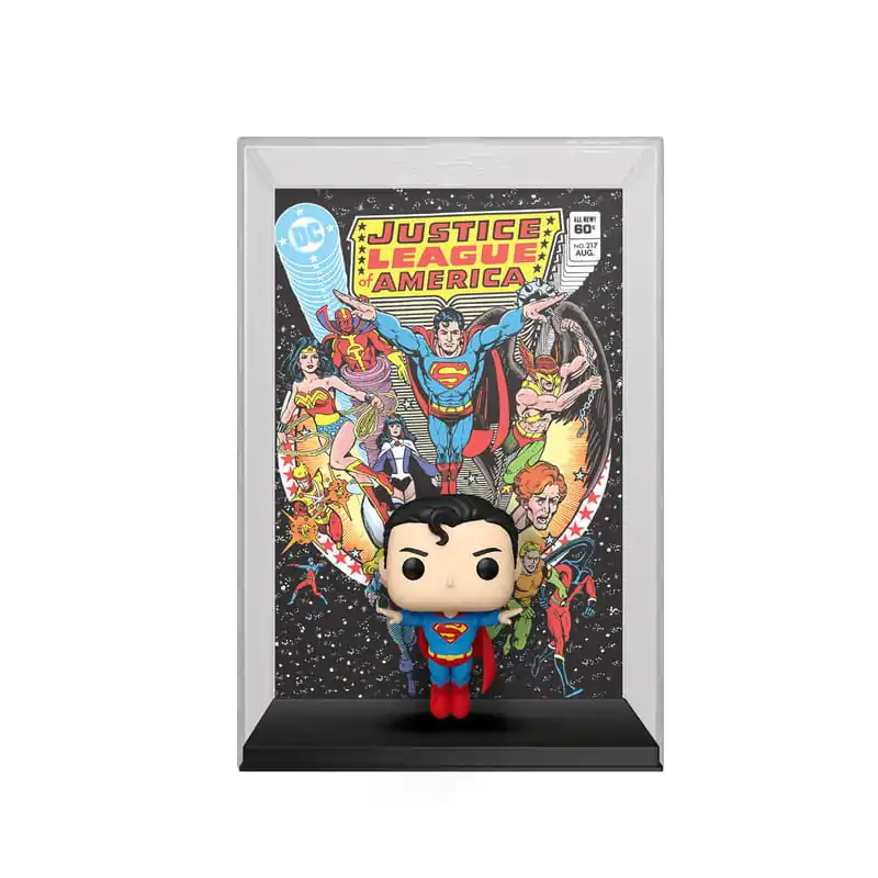 DC Comics Funko POP! Comic Cover vinylová figurka Justice League of America Superman 9 cm fotografii produktu