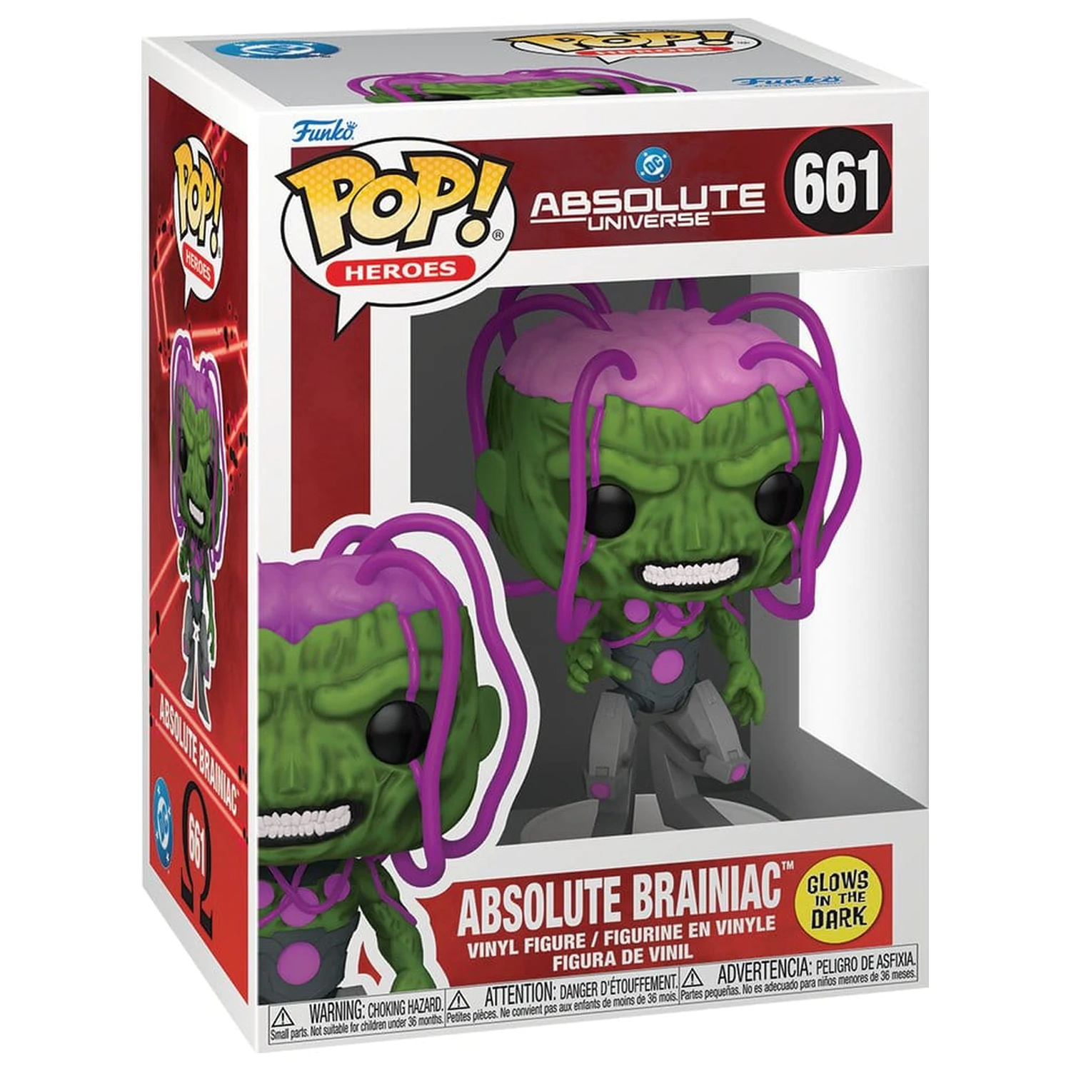 DC Comics Funko POP! Comics vinyl figurka Brainiac 9 cm fotografii produktu
