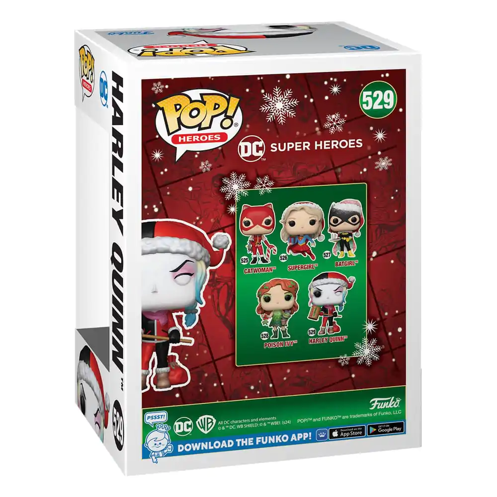 DC Comics Funko POP! Heroes vinylová figurka Vánoční '24 - Harley 9 cm fotografii produktu