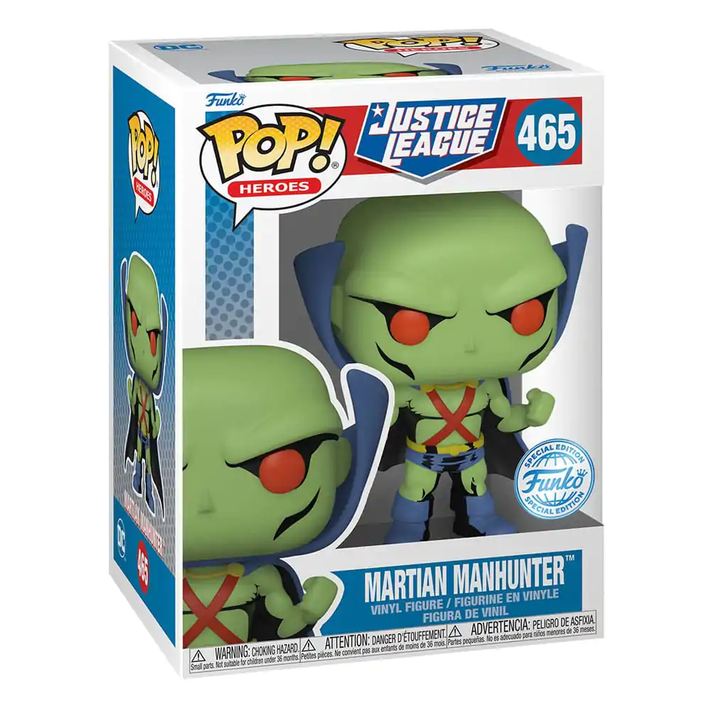 DC Comics POP! Heroes vinylová figurka JL Comic - Martian Manhunter 9 cm fotografii produktu