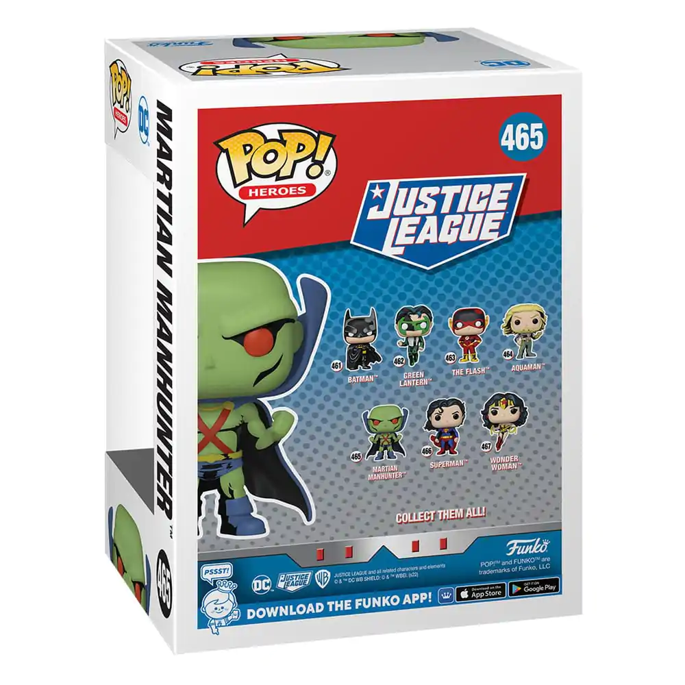 DC Comics POP! Heroes vinylová figurka JL Comic - Martian Manhunter 9 cm fotografii produktu