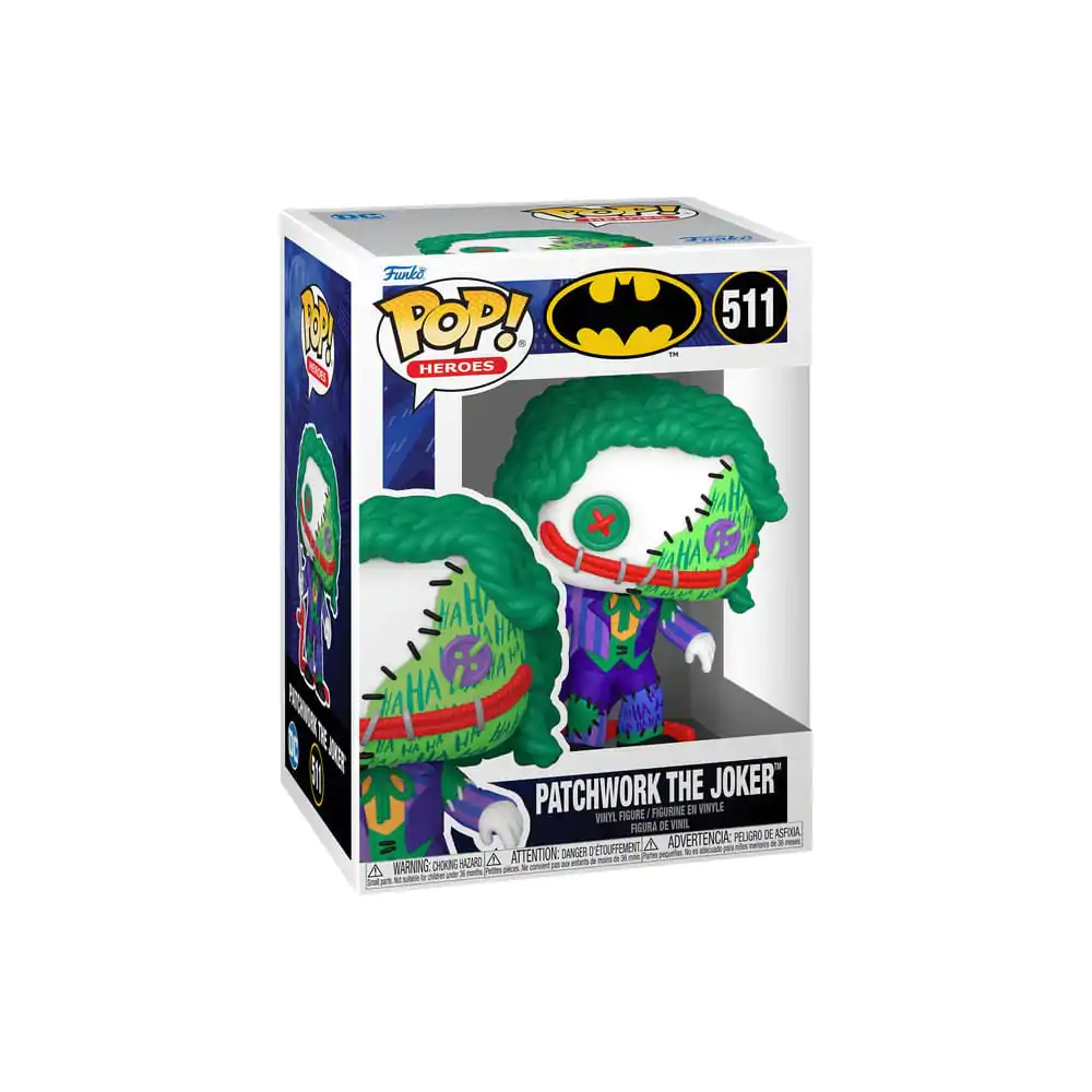 DC Comics Funko POP! Movies Vinylová figurka Patchwork - Joker 9 cm fotografii produktu