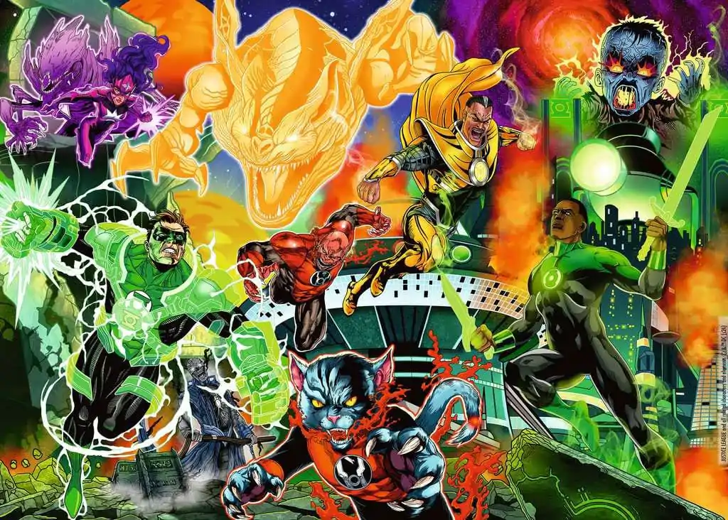 DC Comics Puzzle Green Lantern (1000 dílků) fotografii produktu