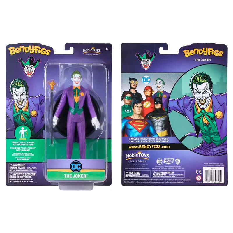 DC Comics Bendyfigs Ohýbací figurka Joker 19 cm fotografii produktu