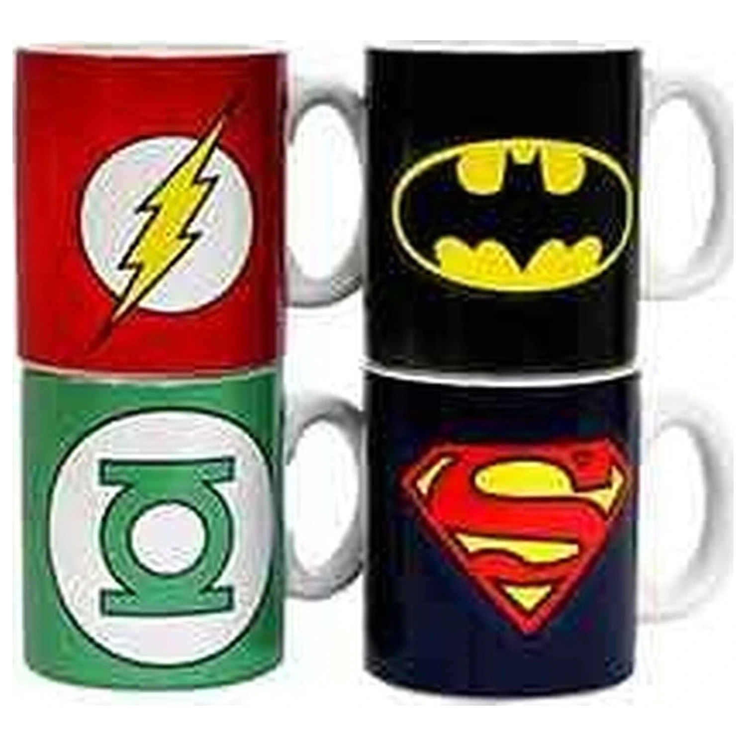 DC Comics keramické mini hrnky na kávu Logos 8 cm sada fotografii produktu