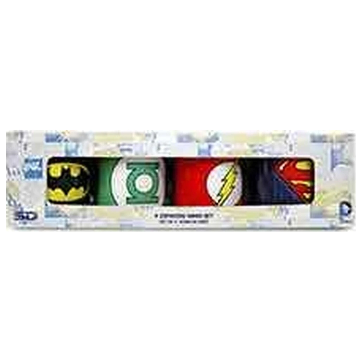 DC Comics keramické mini hrnky na kávu Logos 8 cm sada fotografii produktu