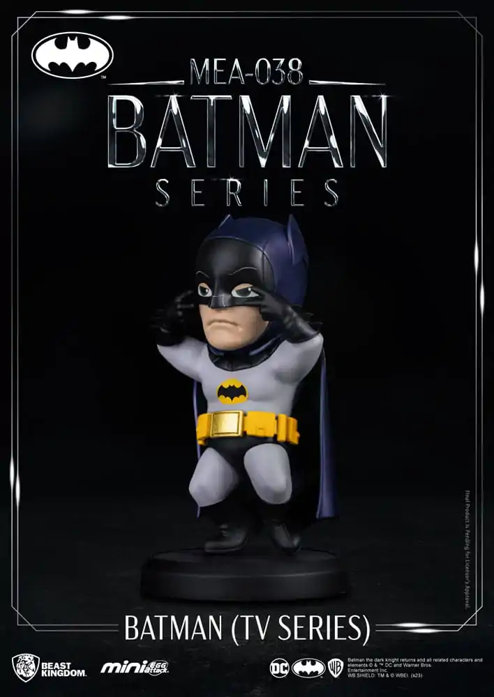 DC Comics Mini Egg Attack figurka Batman (1966 TV Series) 8 cm fotografii produktu