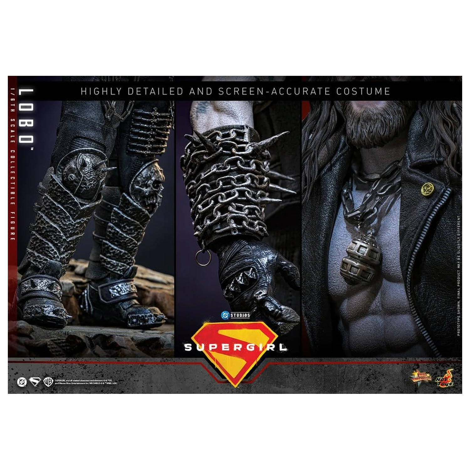 Akční figurka DC Comics Movie Masterpiece 1/6 Lobo 33 cm fotografii produktu