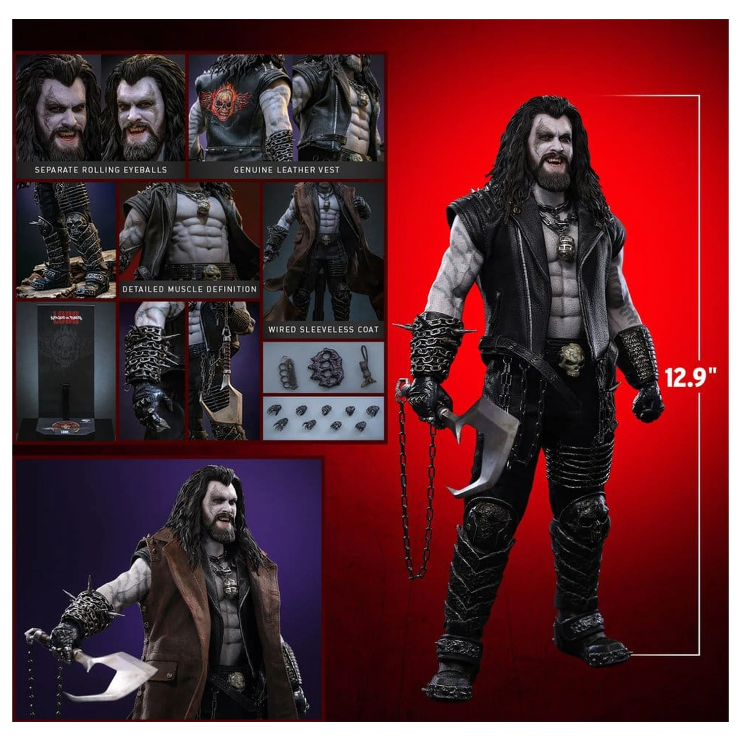 Akční figurka DC Comics Movie Masterpiece 1/6 Lobo 33 cm fotografii produktu