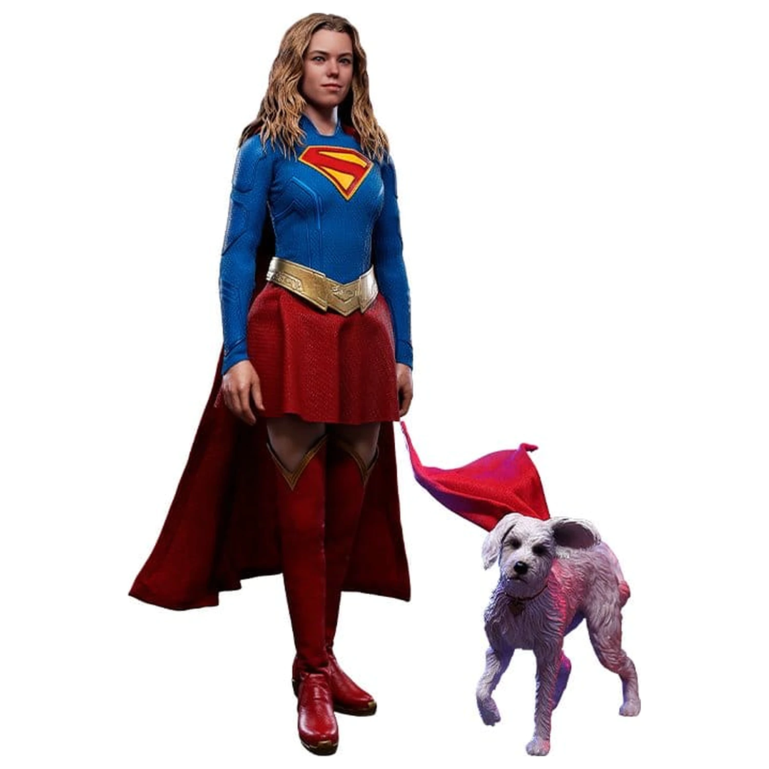 DC Comics Movie Masterpiece Sada akčních figurek Supergirl & Krypto 28 cm fotografii produktu
