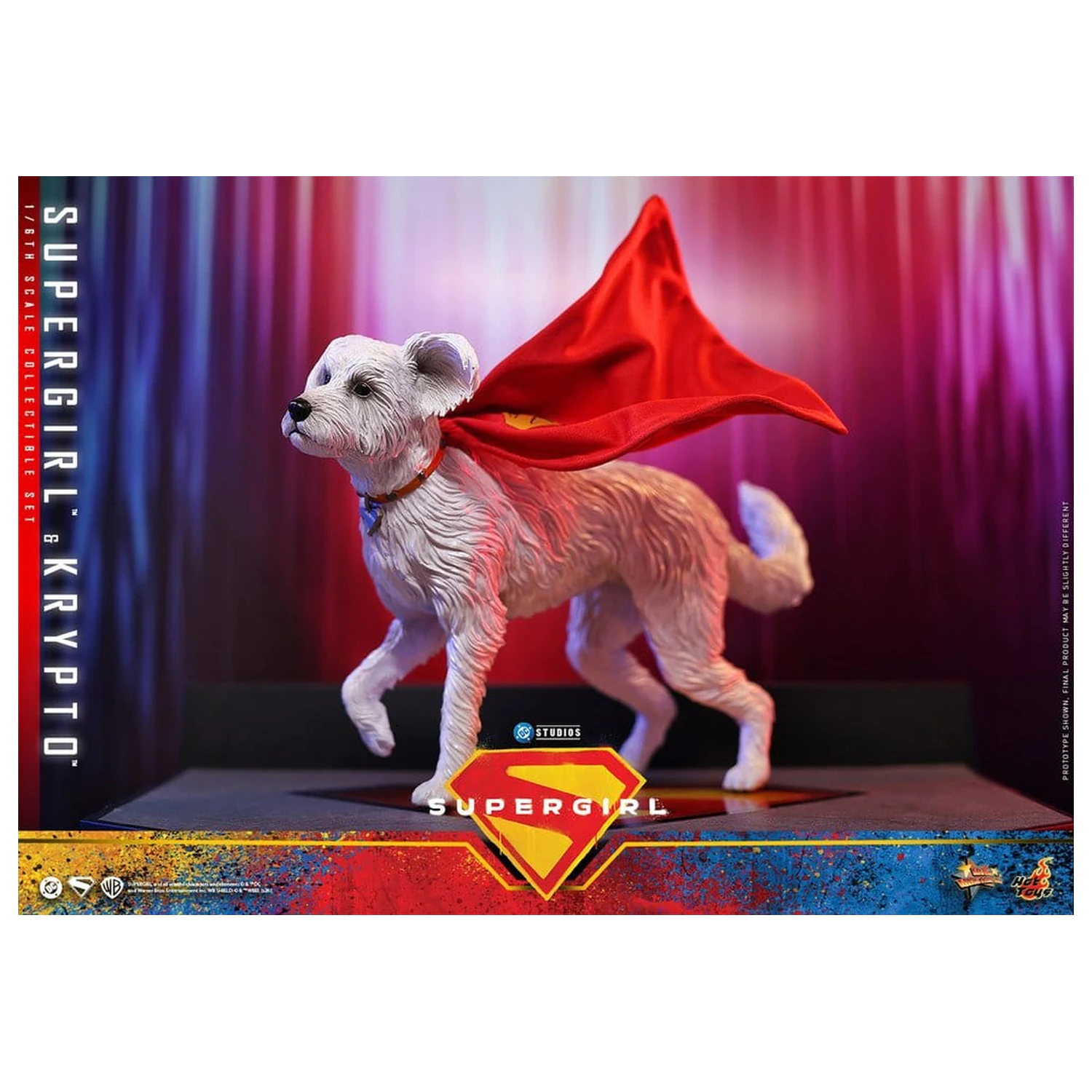 DC Comics Movie Masterpiece Sada akčních figurek Supergirl & Krypto 28 cm fotografii produktu