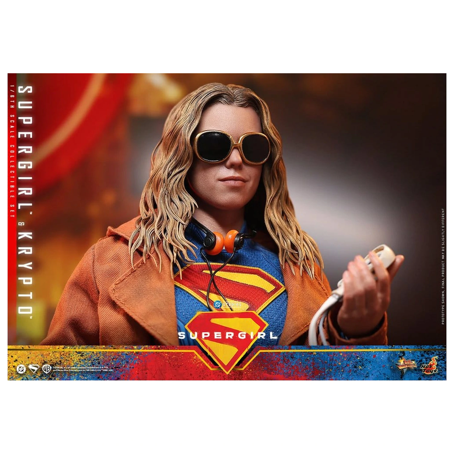 DC Comics Movie Masterpiece Sada akčních figurek Supergirl & Krypto 28 cm fotografii produktu