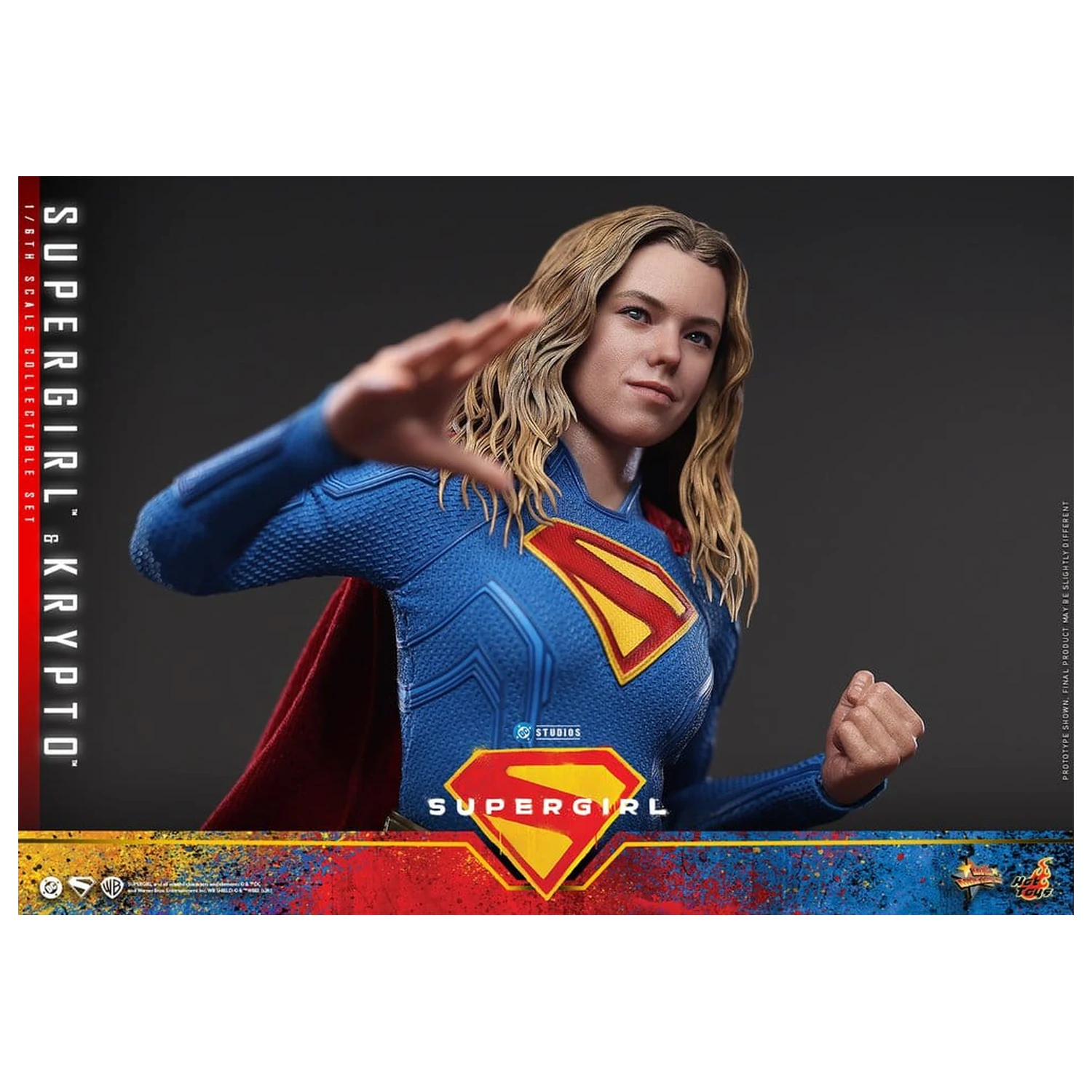 DC Comics Movie Masterpiece Sada akčních figurek Supergirl & Krypto 28 cm fotografii produktu