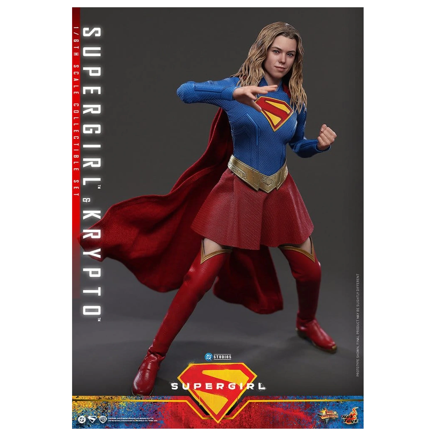 DC Comics Movie Masterpiece Sada akčních figurek Supergirl & Krypto 28 cm fotografii produktu