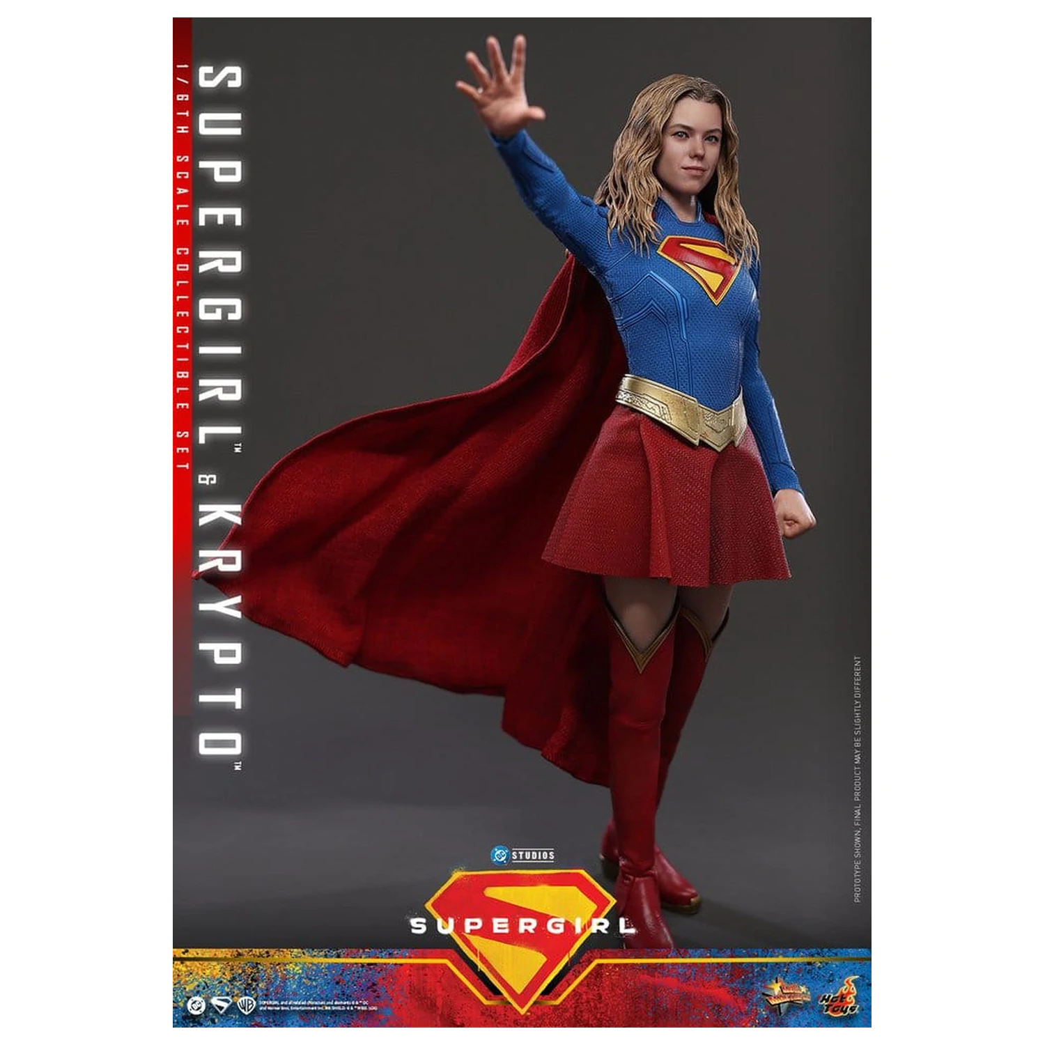 DC Comics Movie Masterpiece Sada akčních figurek Supergirl & Krypto 28 cm fotografii produktu