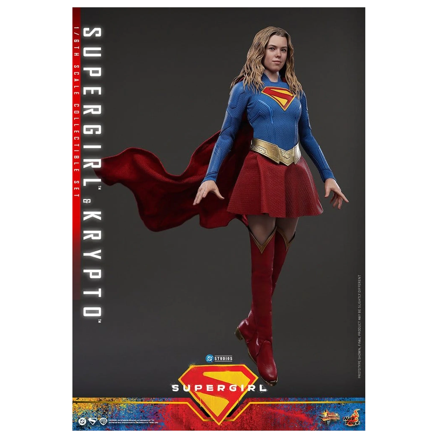 DC Comics Movie Masterpiece Sada akčních figurek Supergirl & Krypto 28 cm fotografii produktu