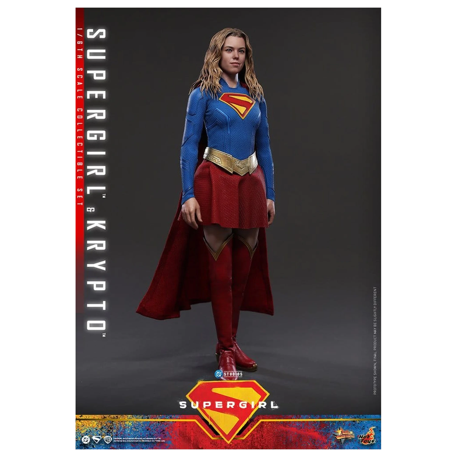 DC Comics Movie Masterpiece Sada akčních figurek Supergirl & Krypto 28 cm fotografii produktu