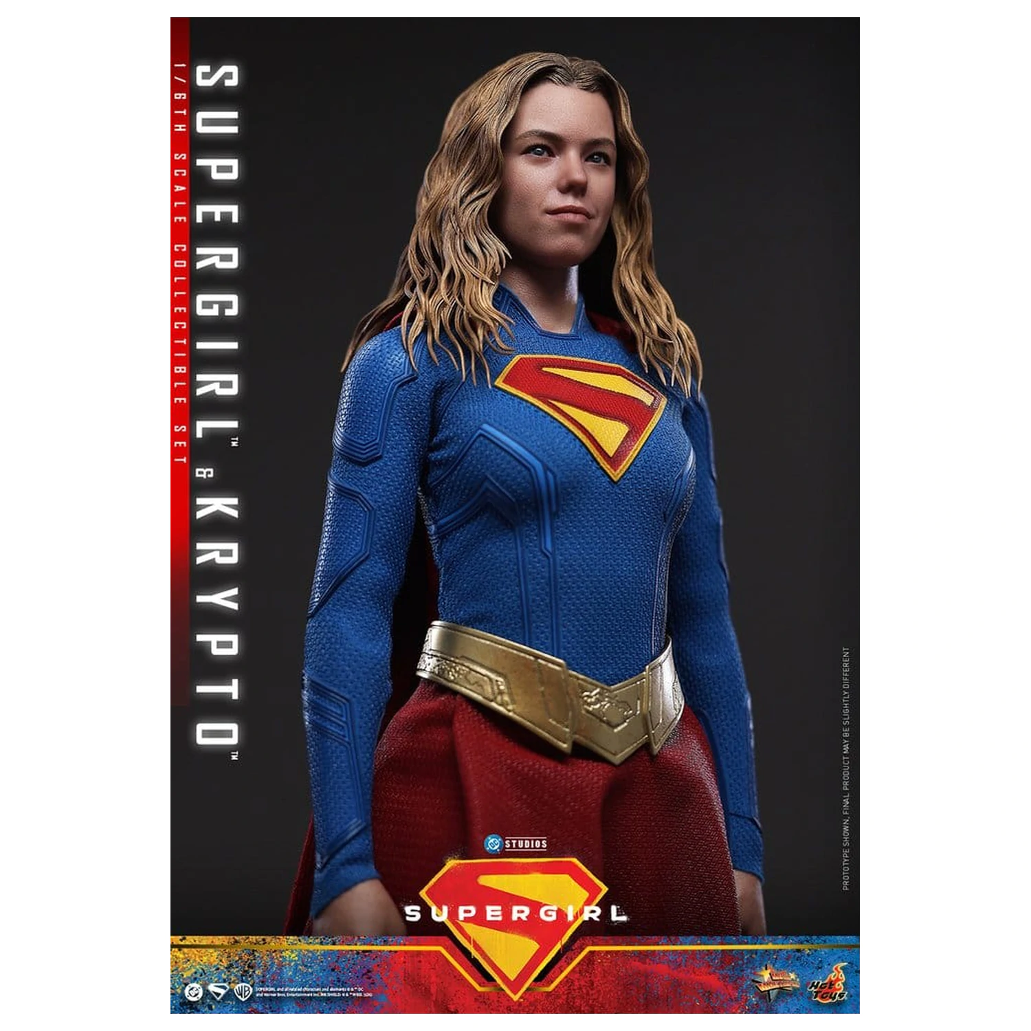 DC Comics Movie Masterpiece Sada akčních figurek Supergirl & Krypto 28 cm fotografii produktu