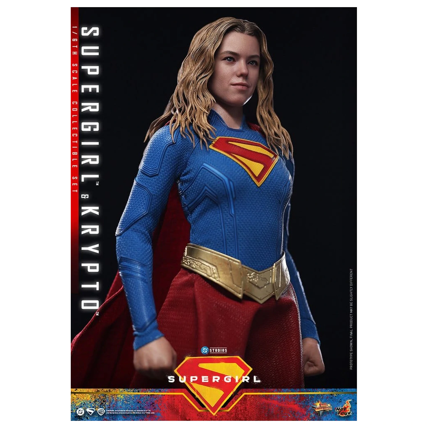 DC Comics Movie Masterpiece Sada akčních figurek Supergirl & Krypto 28 cm fotografii produktu